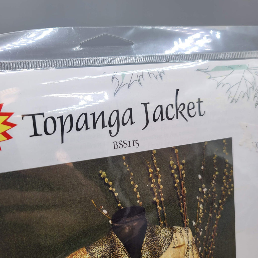 Brensan Studios Topanga Jacket Sewing Pattern BSS115 ~ S-XL  NEW
