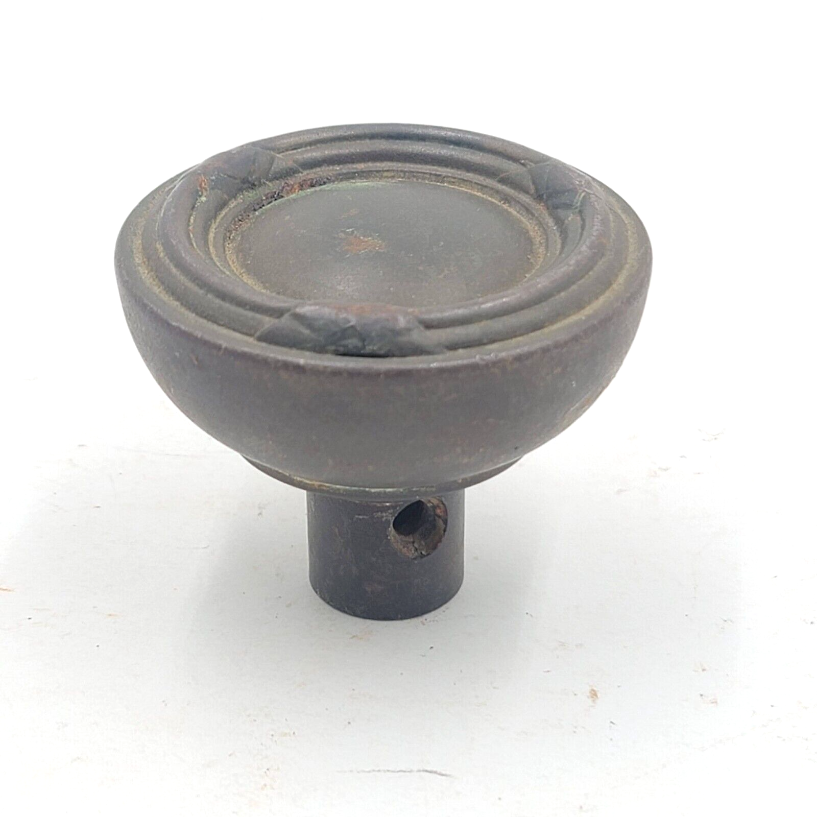 Vintage SINGLE Cast Iron Doorknob Ornate Salvage Reclaimed Door Hardware
