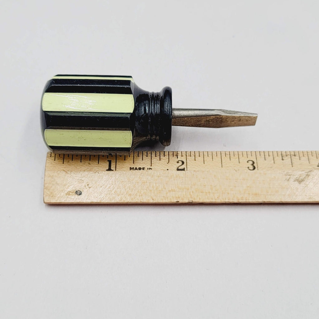 2PCS Short Stubby Phillips and Flat Head Mini Short Screwdriver Lot Fuller