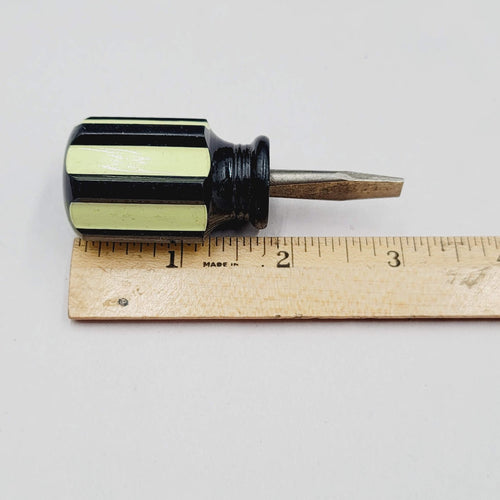 2PCS Short Stubby Phillips and Flat Head Mini Short Screwdriver Lot Fuller