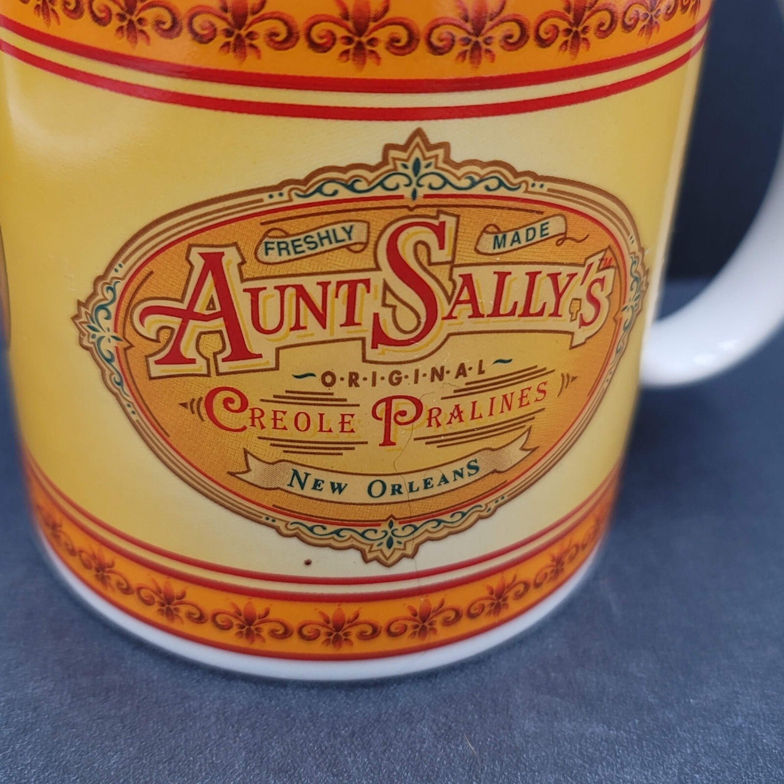 Aunt Sallys Praline Shops of New Orleans Coffee Mug Souvenir Cup