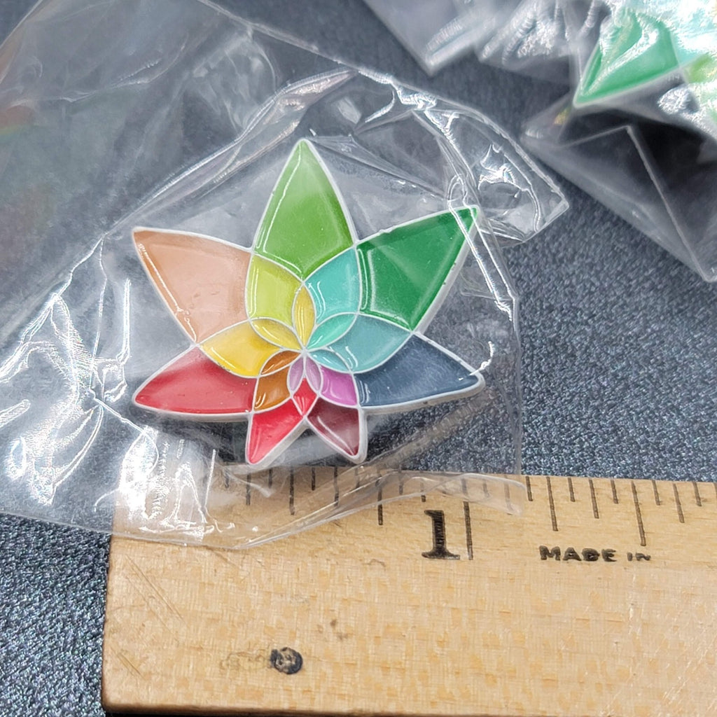 Lucid Mood Enamel Pin Lot of 50 Cannabis Colorado Logo 1 1/8"