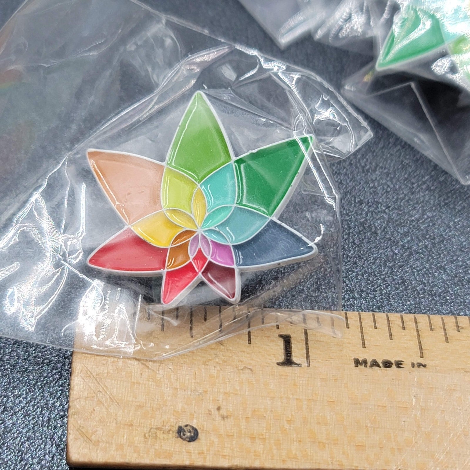 Lucid Mood Enamel Pin Lot of 50 Cannabis Colorado Logo 1 1/8"