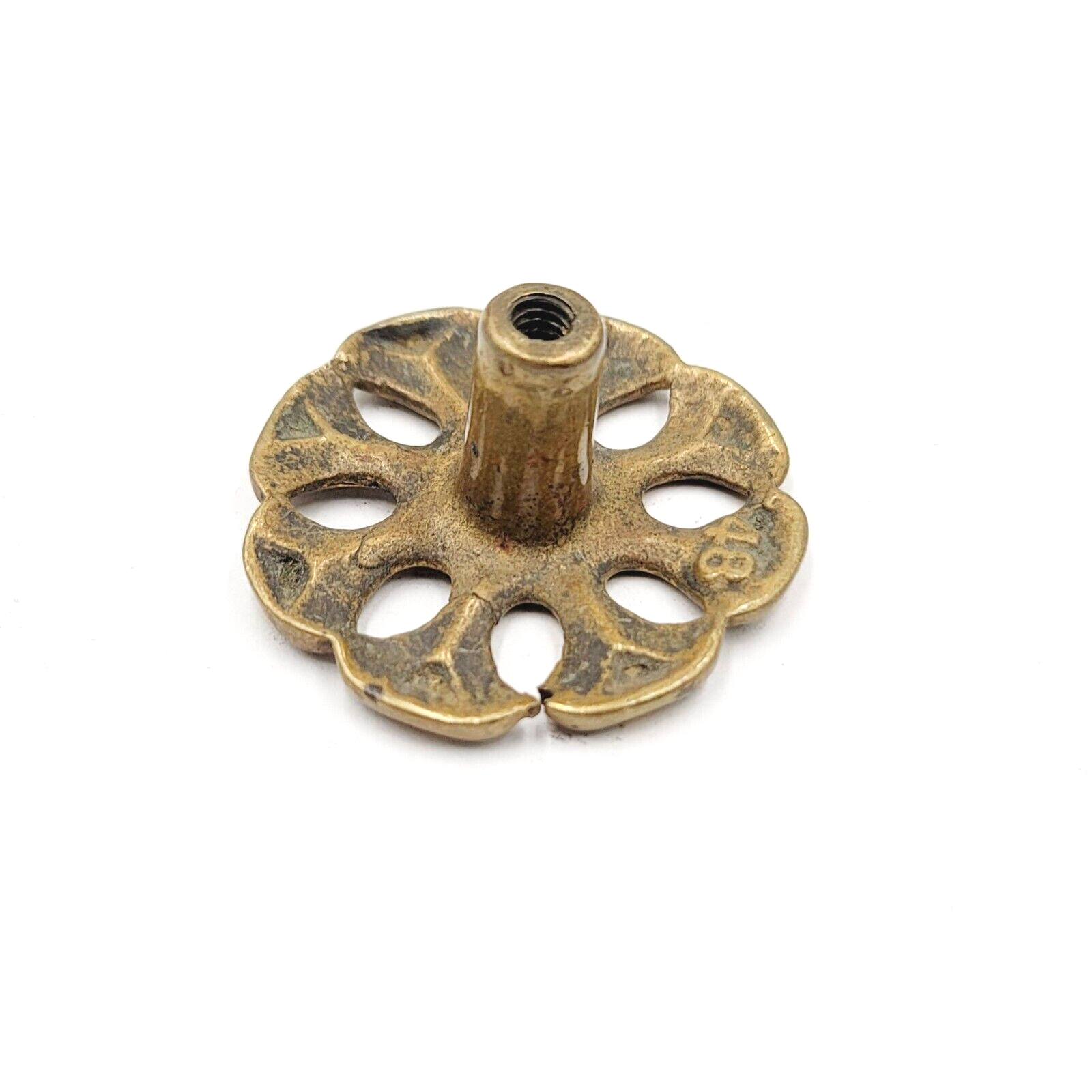 Vintage Drawer Pull BrassSalvage Hardware Reclaimed 1 7/8"