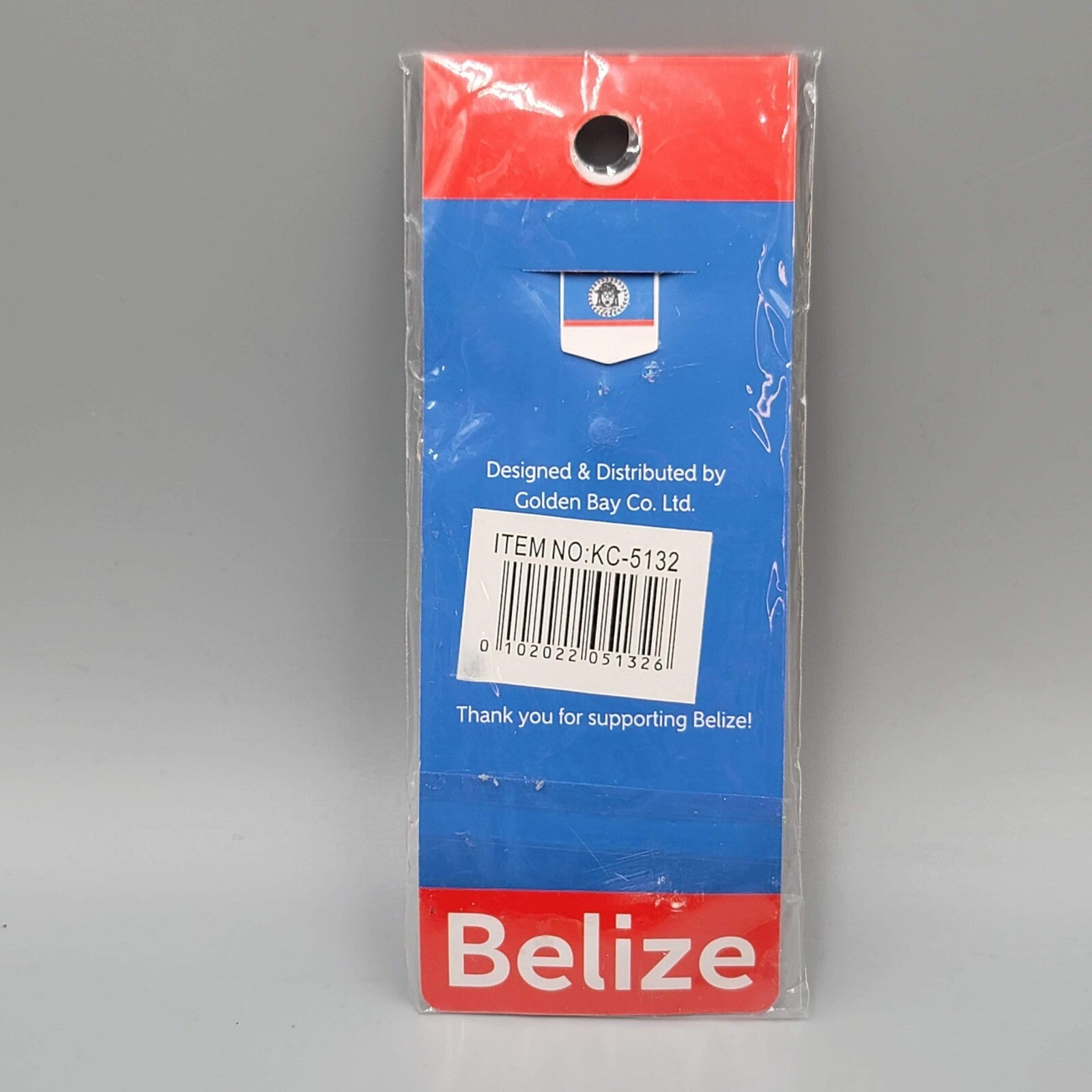 Belize Keychain NWT UnBelizeable Souvenir Acrylic