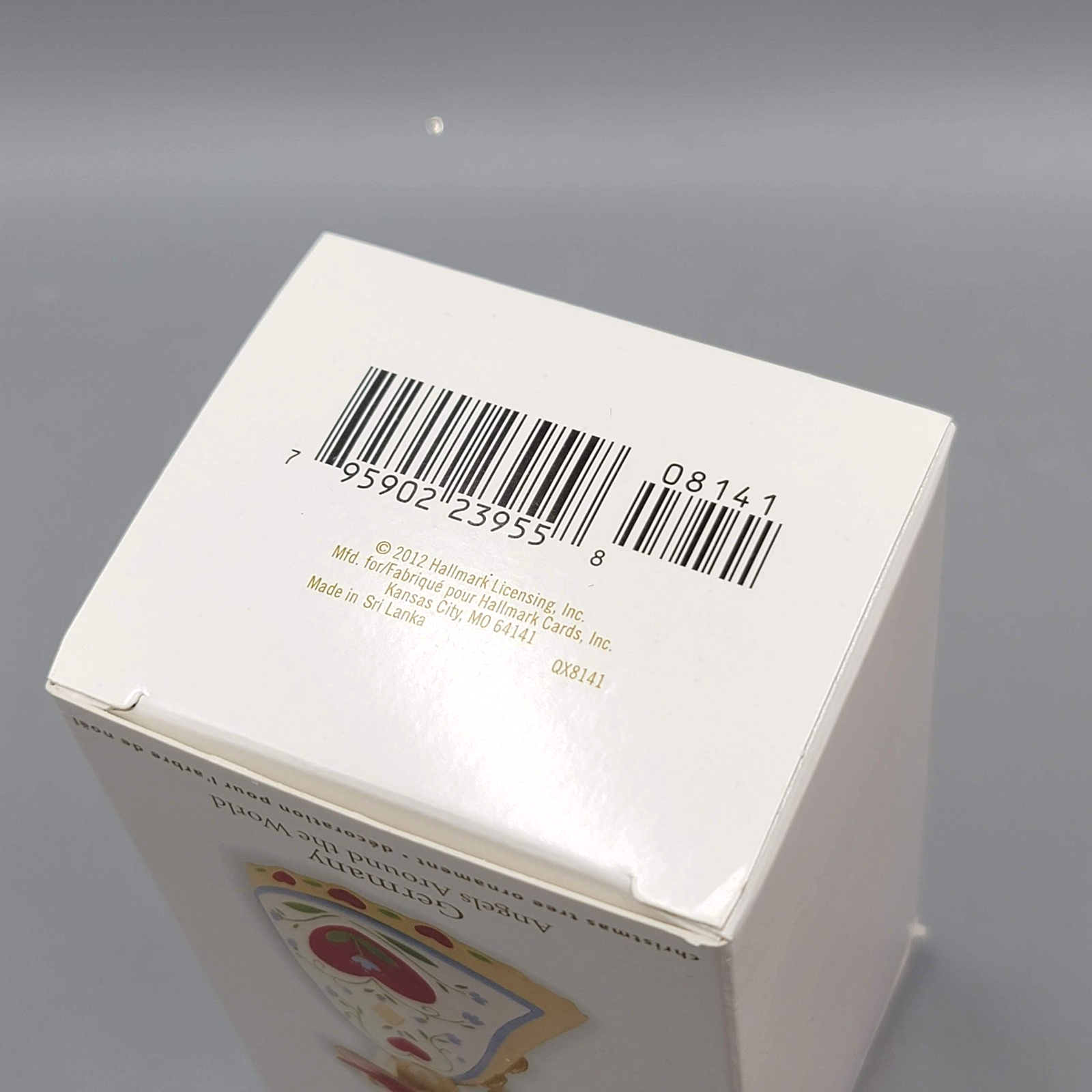 2012 Hallmark Keepsake Ornament “Germany Angels Around The World” 2nd Series NIB