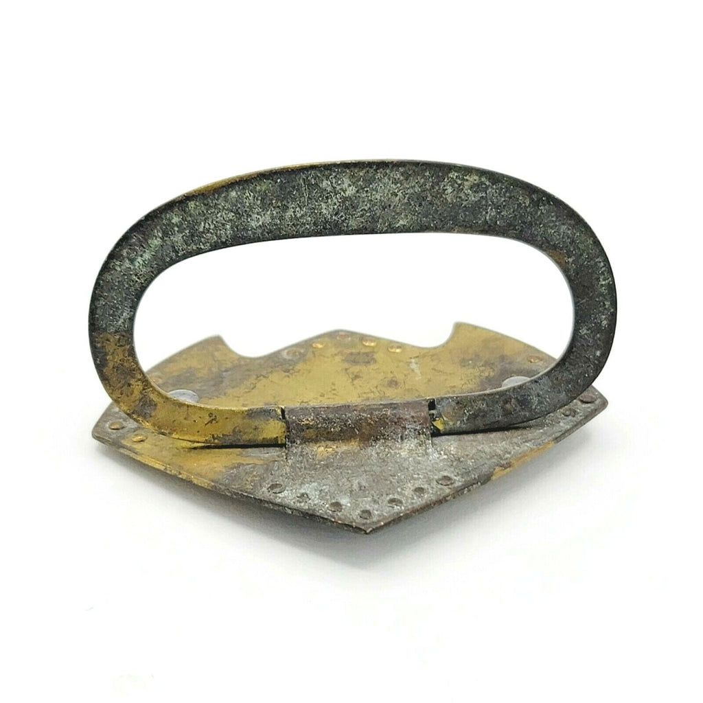 Vintage Brass Drawer Pull Handle Salvage Hardware SINGLE ONLY 2 1/4" x 1 5/8"