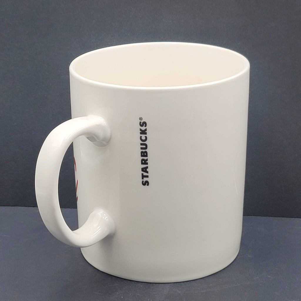 Starbucks Coffee is Magic XL 28oz Coffee Mug Cup Pink White Large