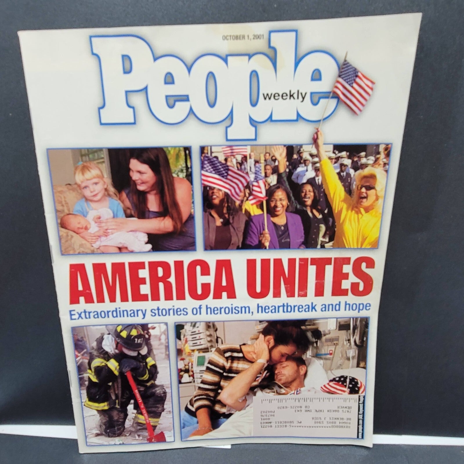 Lot of 5 9/11 Magazines Time People September 11 2001 (1 Duplicate)