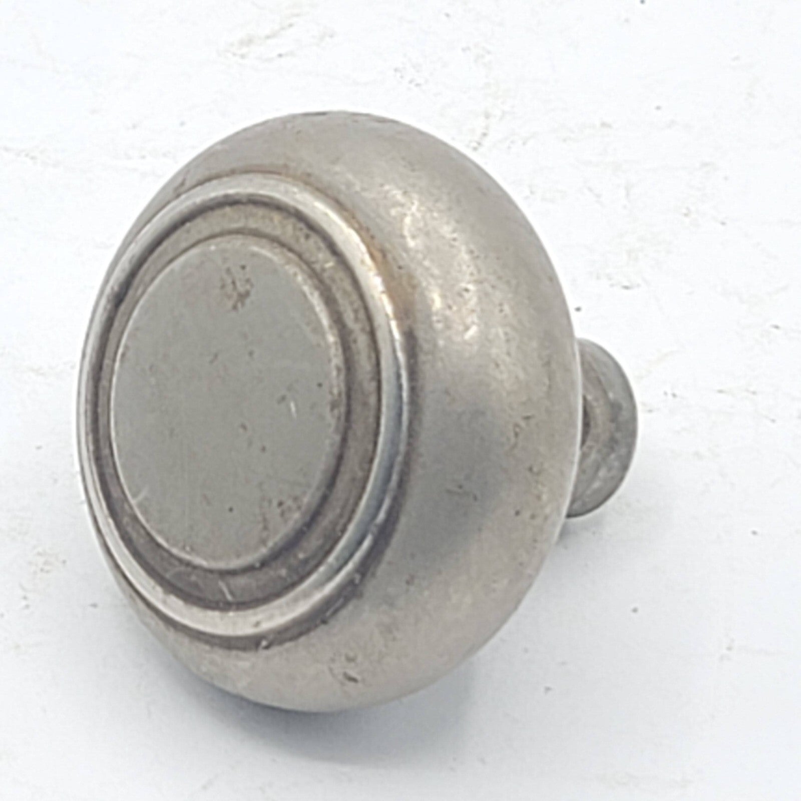 Single Vintage Ornate Steel Door Knob Reclaimed Salvage 2.25"   93dk