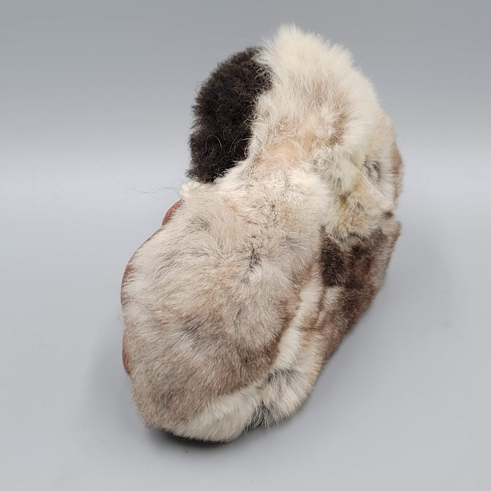 ITI Alaska Wood Reindeer Fur Walrus Big Foot Sasquatch Doll Figure Nuni Folk Art