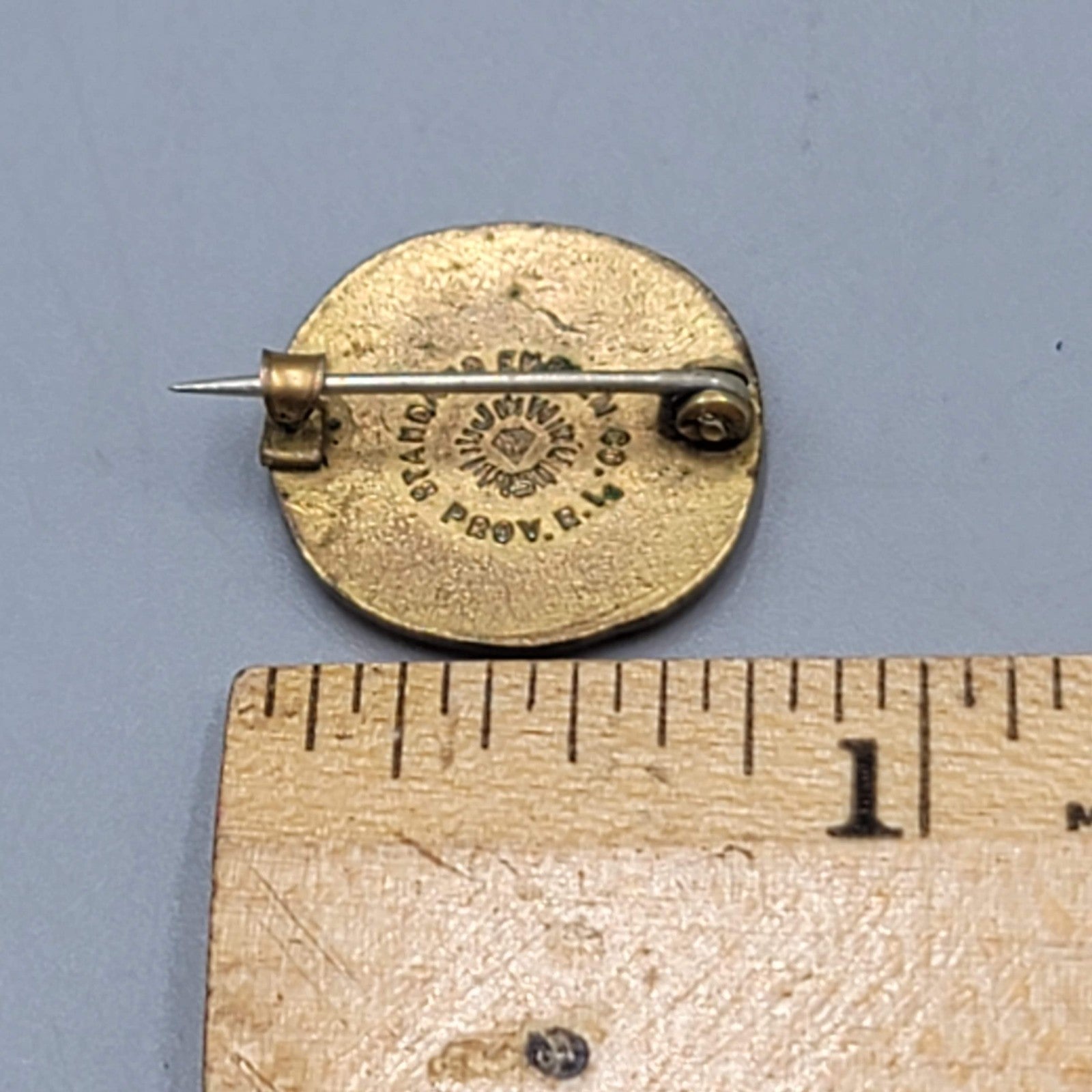 Vintage Theodore Roosevelt Memorial Association Womens Service Pin 1920s WRMA