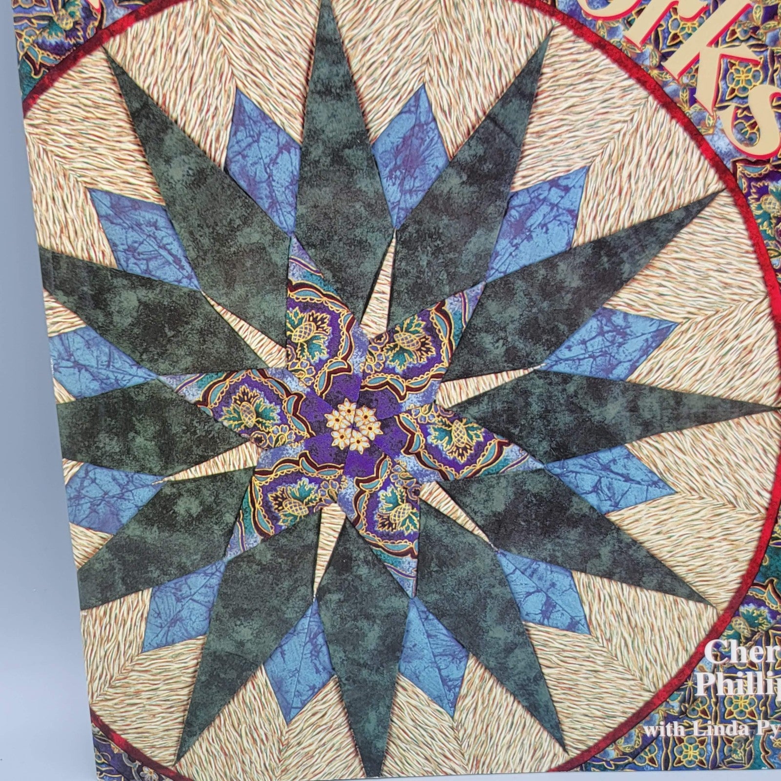 Vintage WedgeWorks Cheryl Phillips Quilting Pattern Book 1997 + 15 Degree Wedge 