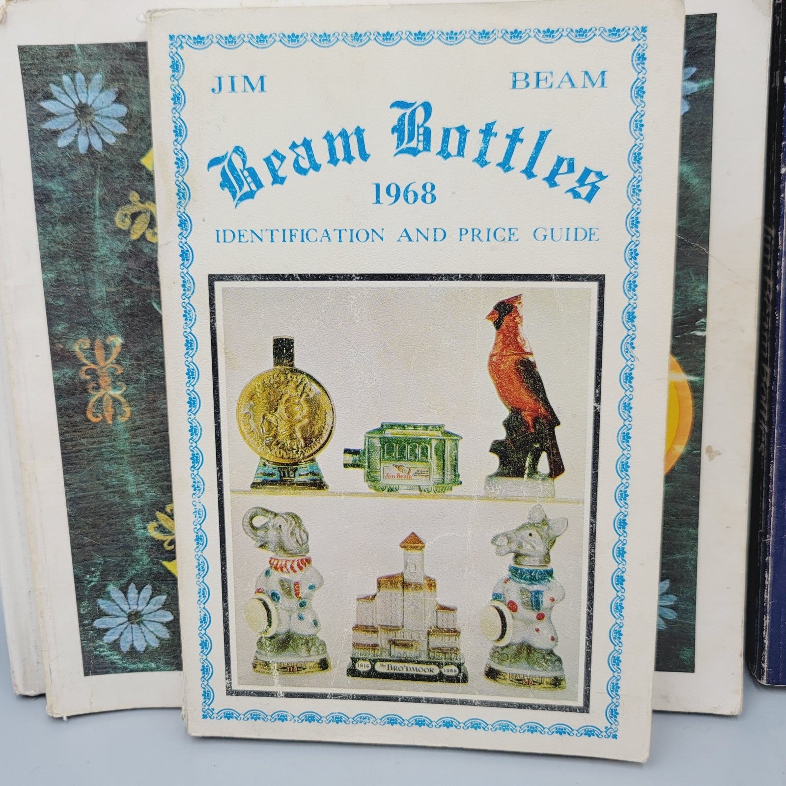 Jim Beam Bottles Collector Books Lot of 13 and Other Collectible Decanters