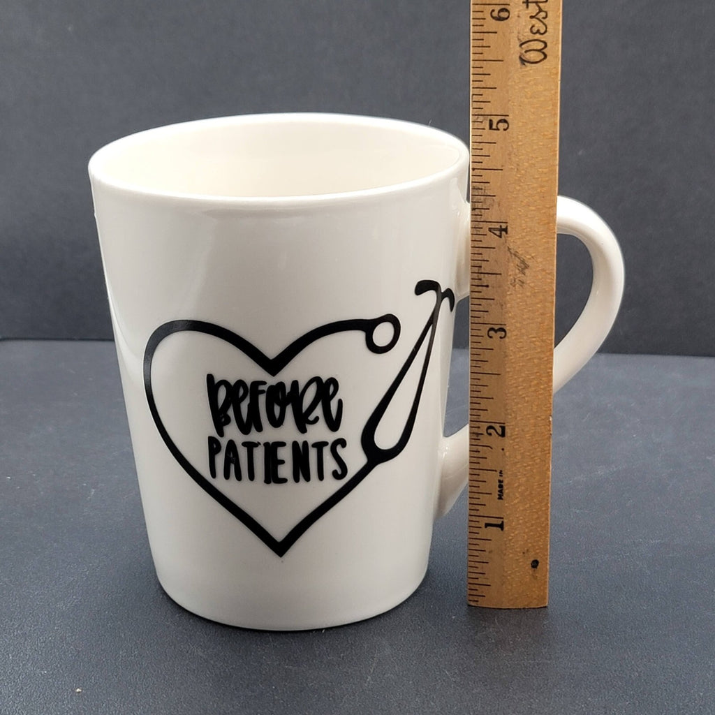 Before Patients Coffee Mug Cup Royal Norfolk Nurse Humorous Medical Doctor