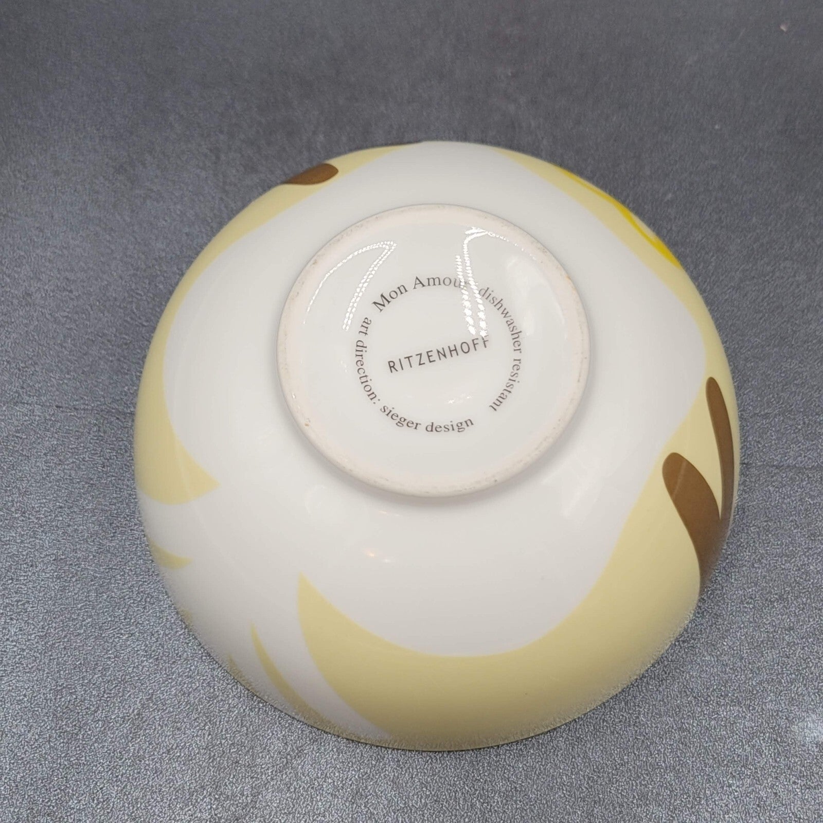 Vintage Ritzenhoff Mon Amour Bowl Designed By Anna Gili CAT 5.5" x 2.5"