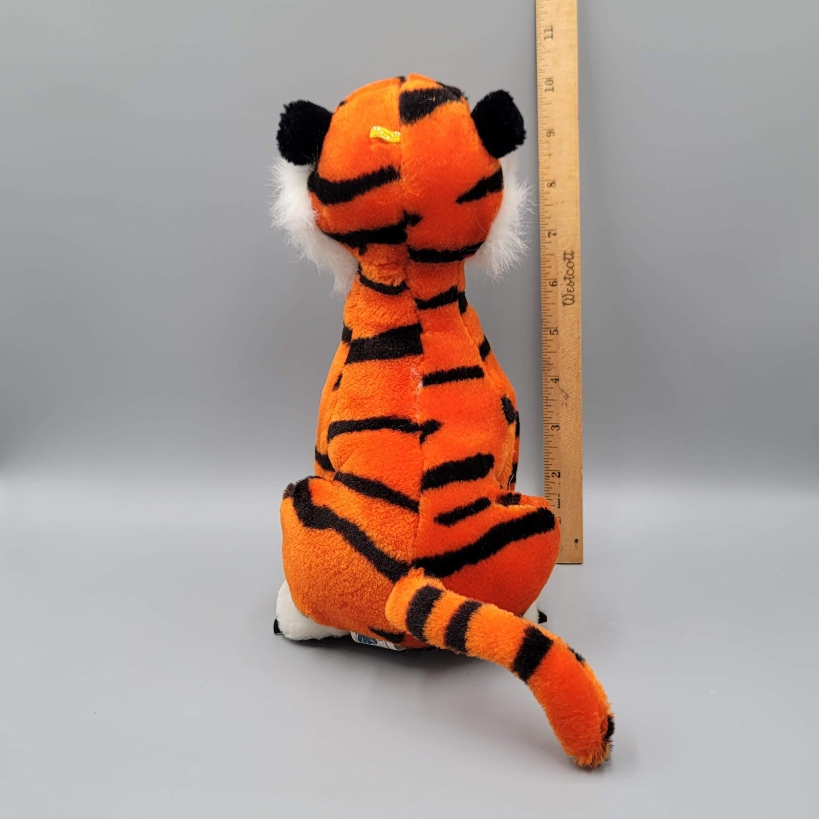 Vintage Classic Toy Company Orange Tiger Plush Stuffed Animal 10"