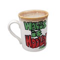Wales Is Woolly Gren Sheep Cartoon Coffee Mug Keep Wales Tidy Made in Wales
