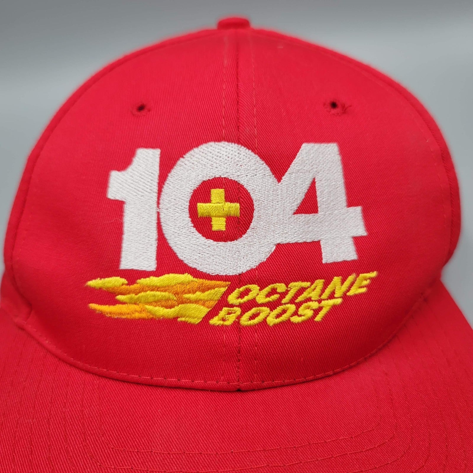 Vintage 104+ Octane Boost Muscle Cars Red Snapback Hat EUC
