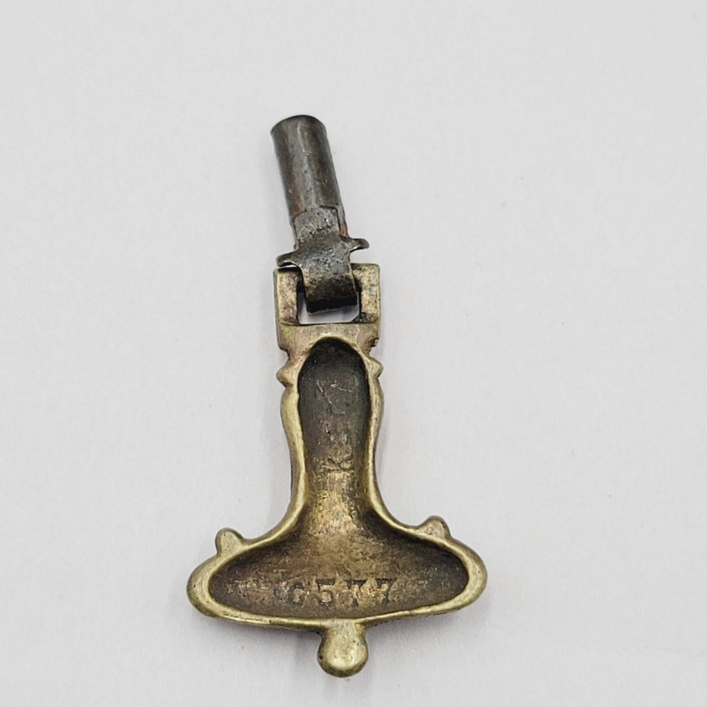 Vintage Brass Drawer Pull Salvage Hardware Reclaimed Part SINGLE ONLY 1 7/8"