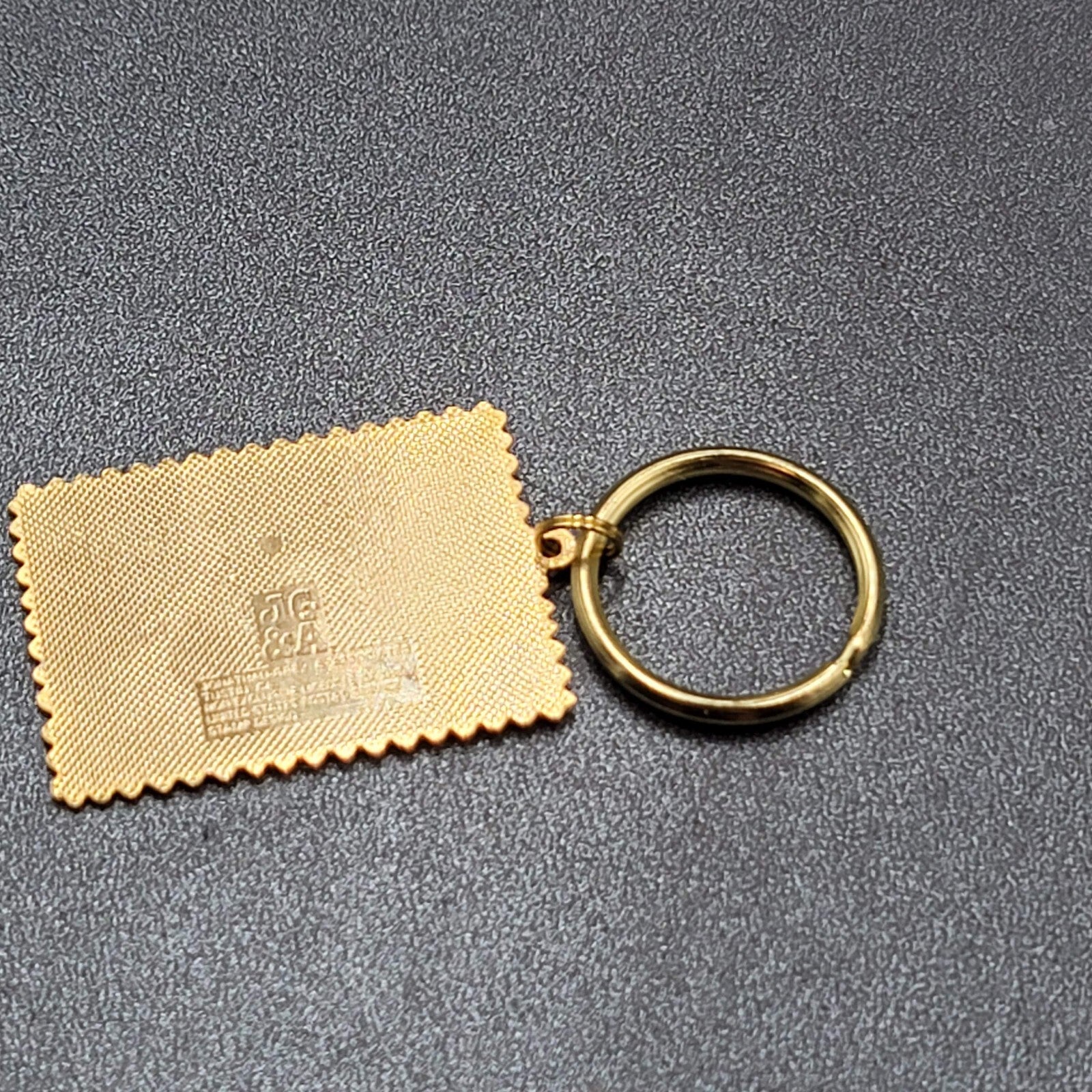 VTG US Stamp Key Chain Ring Honoring Vietnam Veterans 1979 15 cents