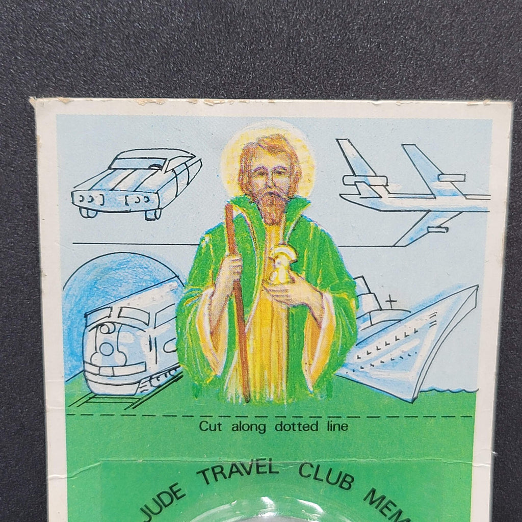 St. Jude Travel Club Medallion July 1979 - June 1980 New Vintage Paca & Saratoga