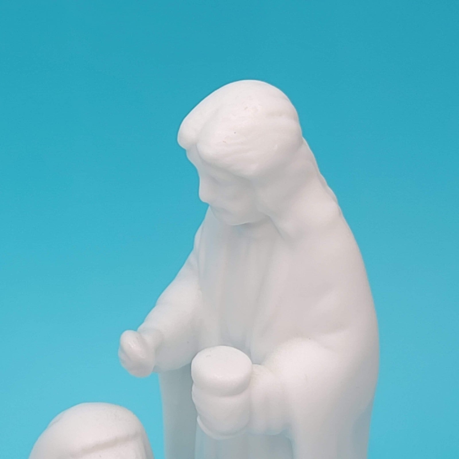 Vintage Porcelain First Communion Girl Jesus Figurine Religious Collectible