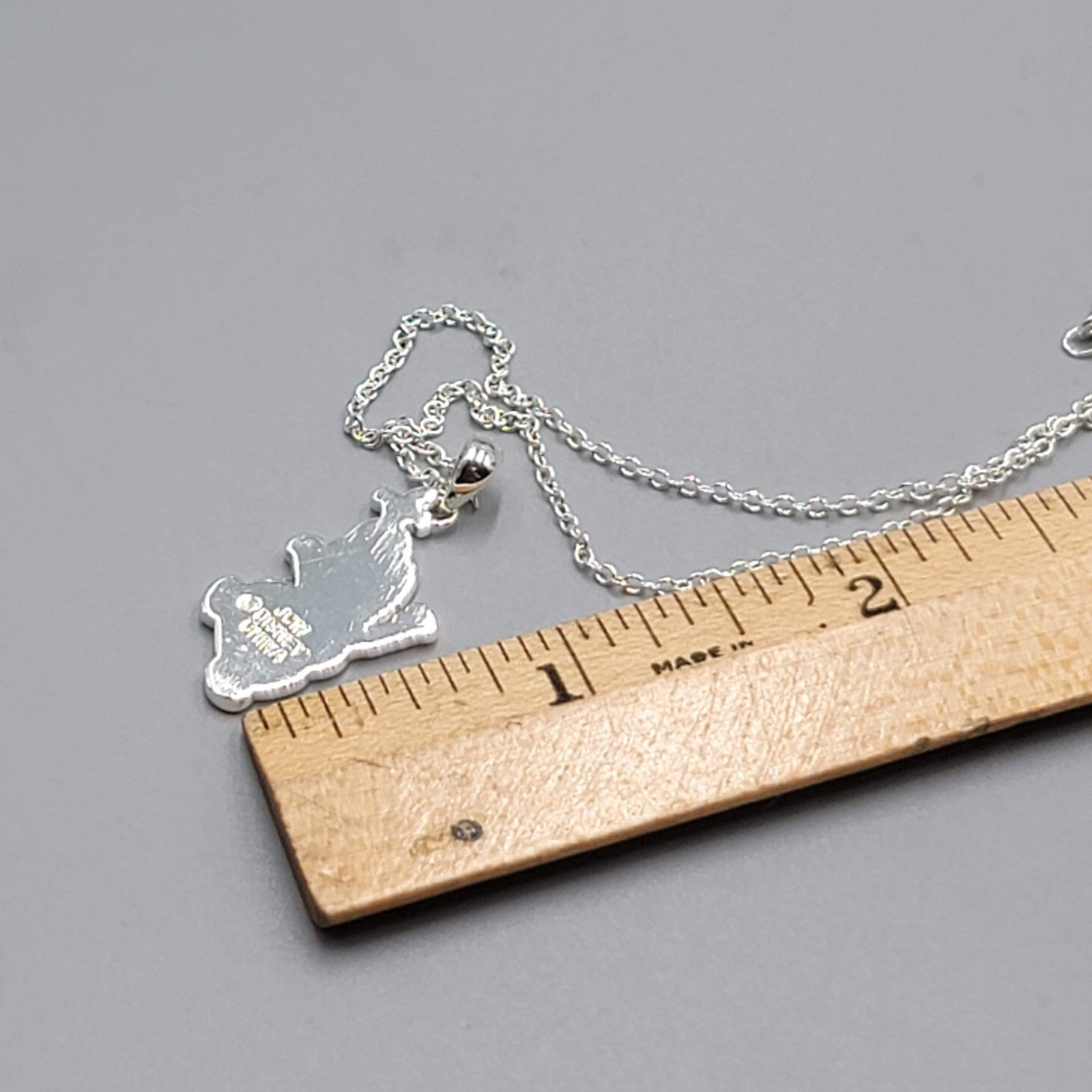 Disney Frozen Olaf Snowman Pendant Silver Signed JCM Charm For Bracelet Necklace