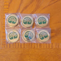 Please Forward Token Lot Coin Medal 2 in Gold tone Green Enamel Lot of 9
