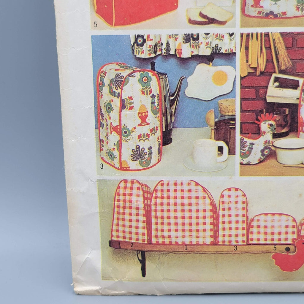 Simplicity 5495 Kitchen Appliance Covers & Pot Holders Vintage
