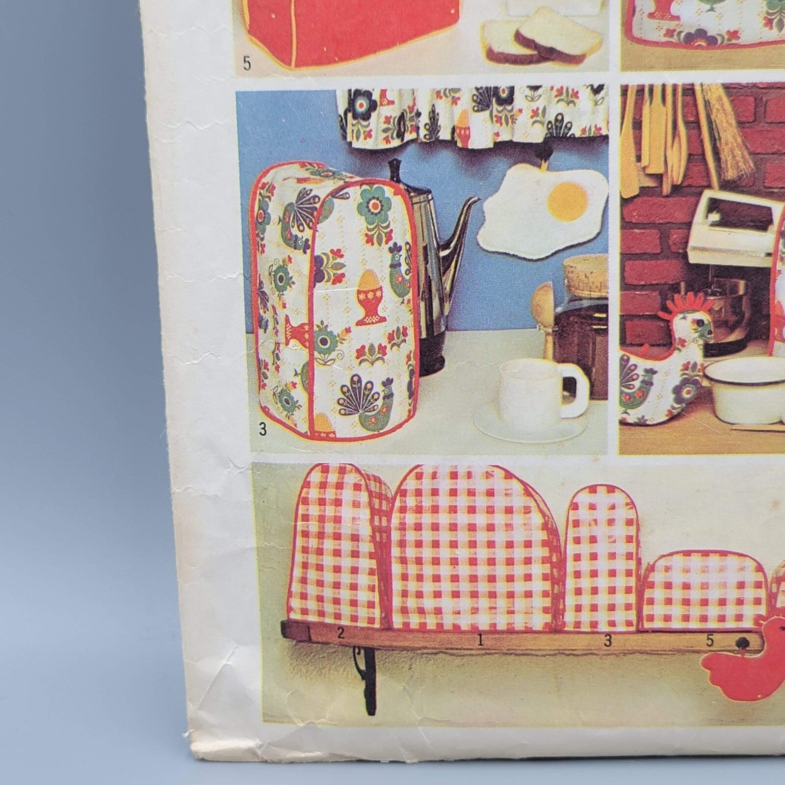 Simplicity 5495 Kitchen Appliance Covers & Pot Holders Vintage