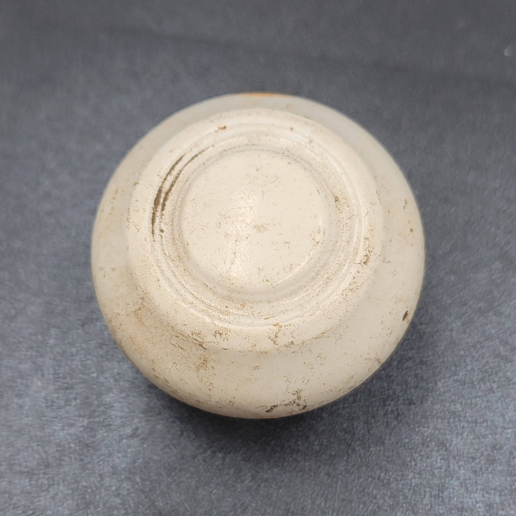 Vintage SINGLE Doorknob Salvage Door Hardware Painted White Shabby Chic