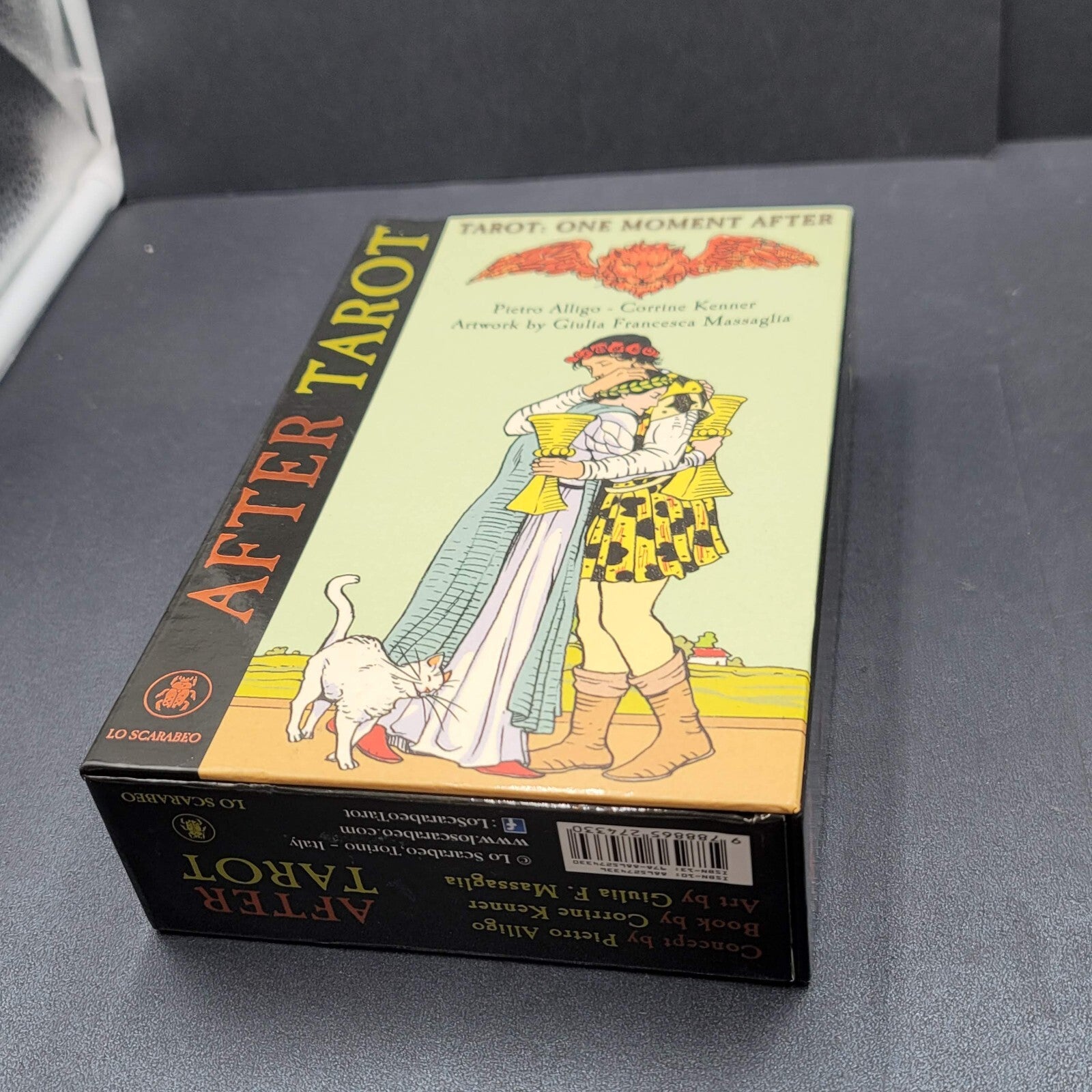 After Tarot Deck Companion Guidebook by Corrine Kenner Boxed Kit Made in Italy