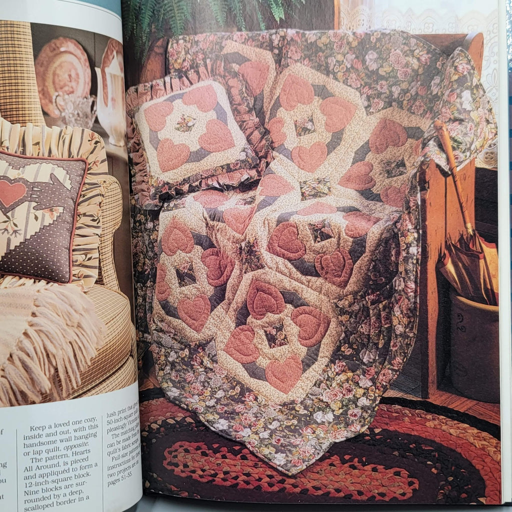 Vintage Better Homes and Gardens Friendship Quilting Hardcover 1990 Quilt Patter