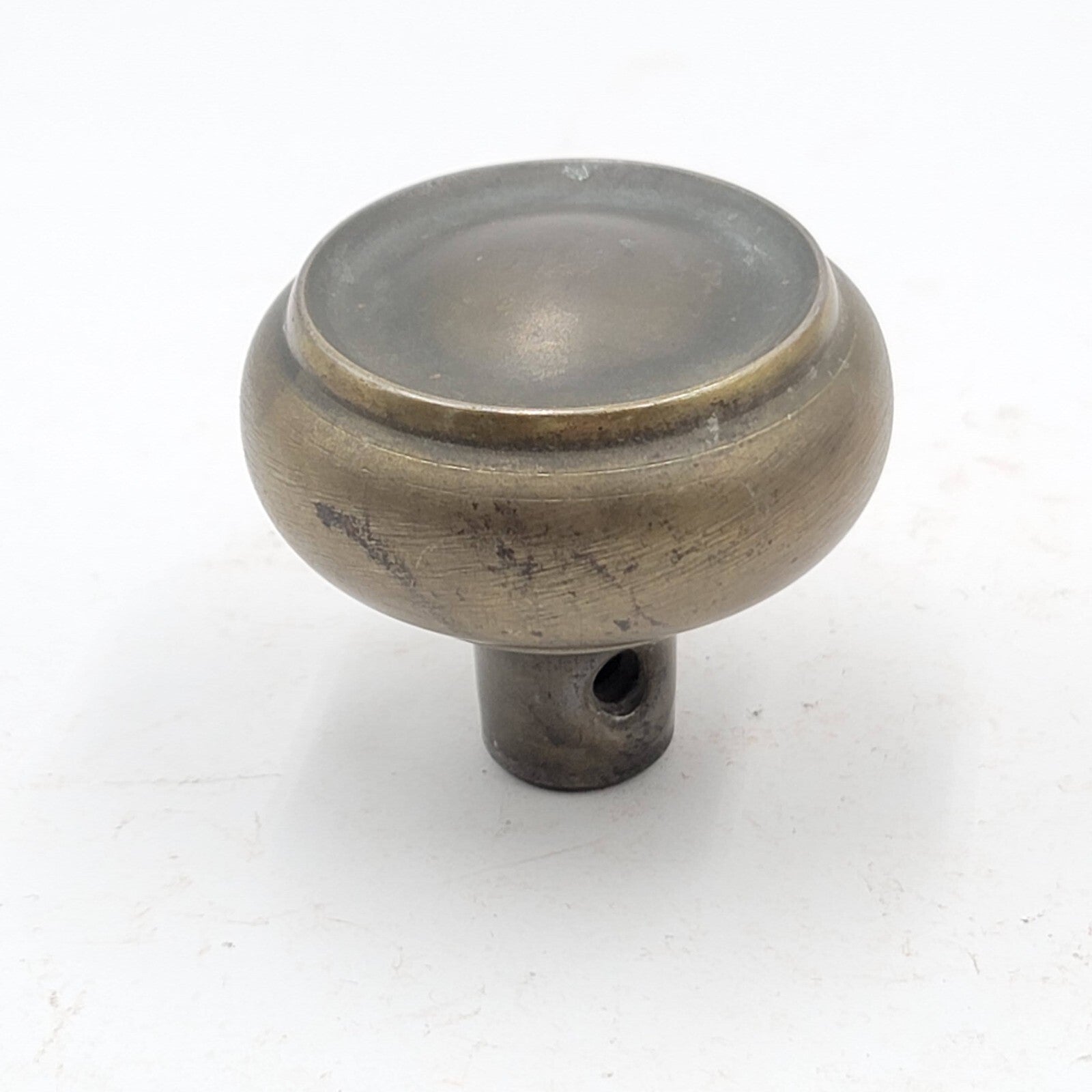 Vintage SINGLE Steel Doorknob Salvage Door Hardware (154)   2.25"