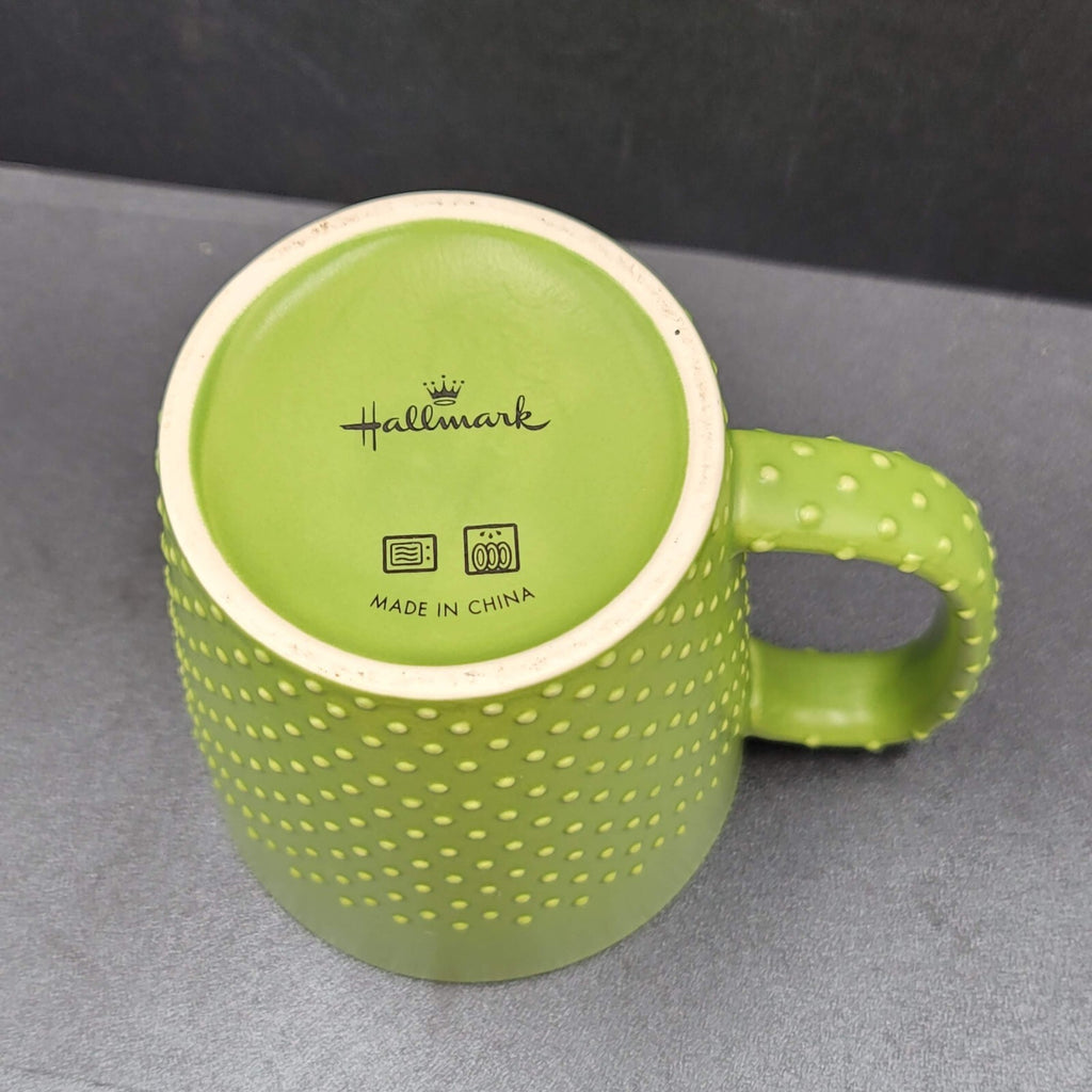 HALLMARK COFFEE MUG Life is better than Mondays would have us believe 12oz Green