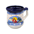 Vintage Lake Tahoe Coffee Mug Ceramic Souvenir Taiwan