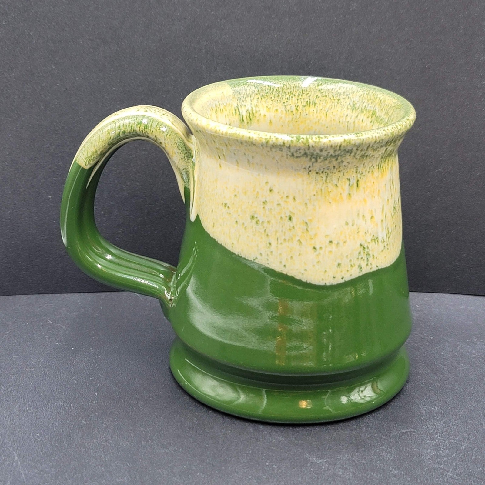 Deenen Green Drip Glaze Coffee Mug HOPZOIL Whitefish, Montana