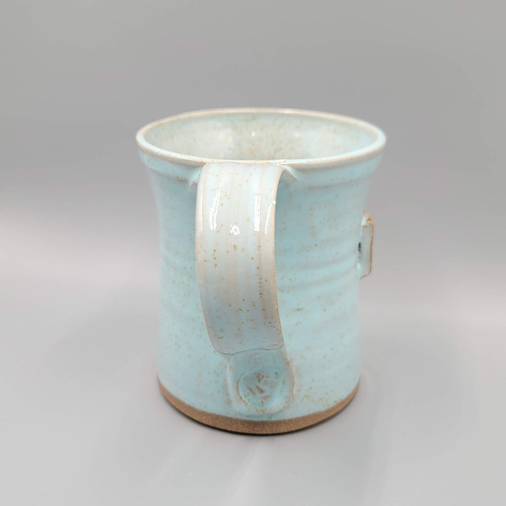 Hope Coffee Mug Blue Pottery Vessels of Hope House for Women Christy Chapman