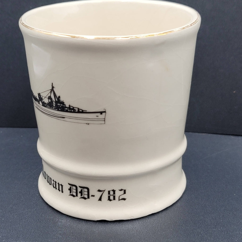 Navy USS Rowan DD 782 Coffee Mug Fifth Fleet Career Collectables Mil-Art