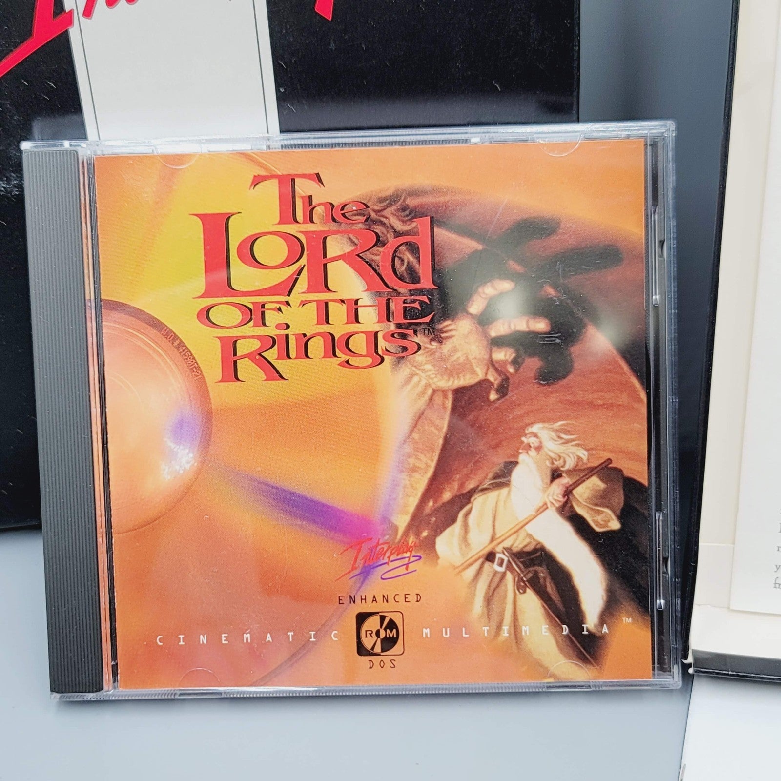 Vintage Interplay Lord Of The Rings Two Towers Box Computer Game