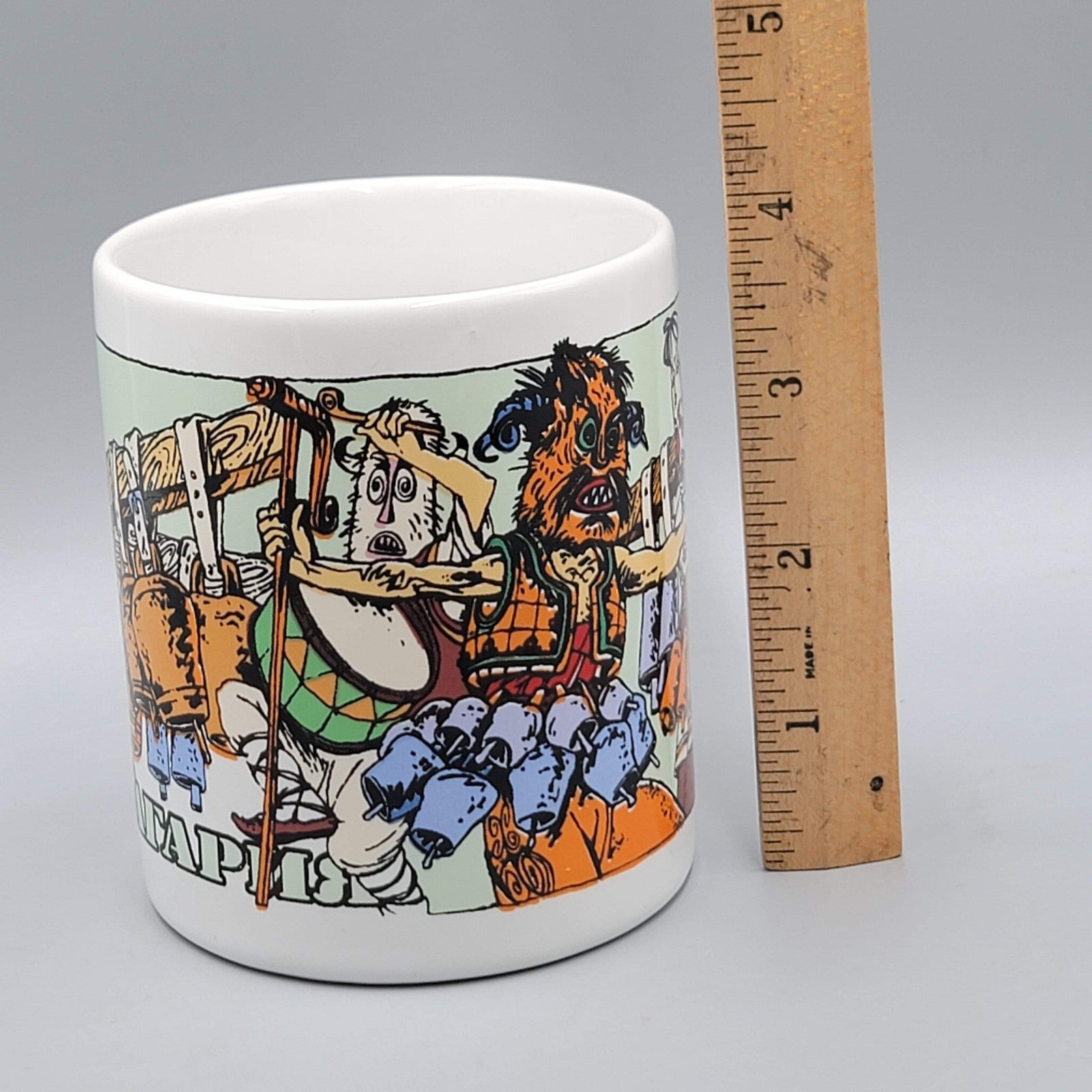 Bulgarian Souvenir Coffee Mug Bulgaria Land of the Roses Multicolor Graphics