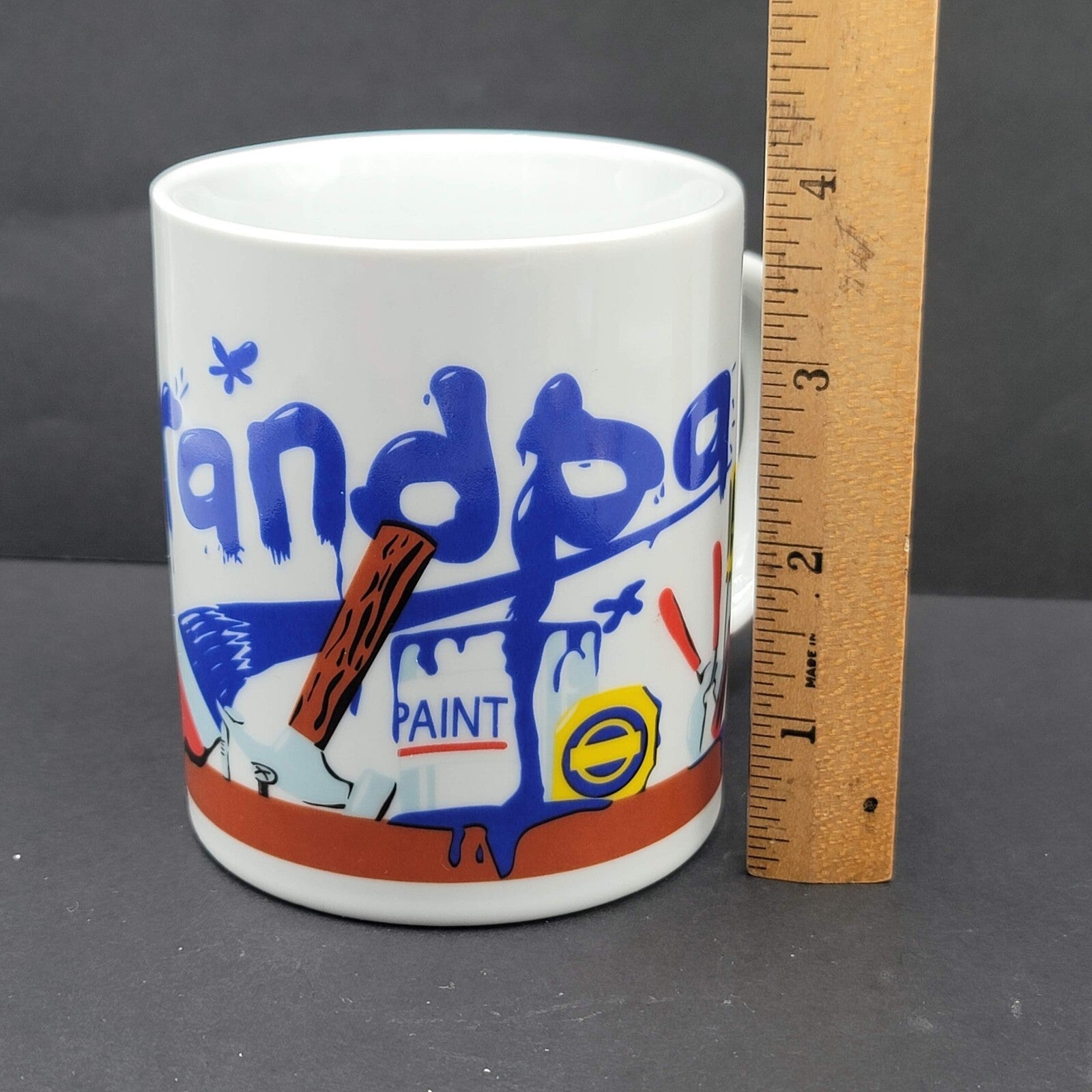 Grandpa Coffee Mug Tools Painting Gift Fathers Day