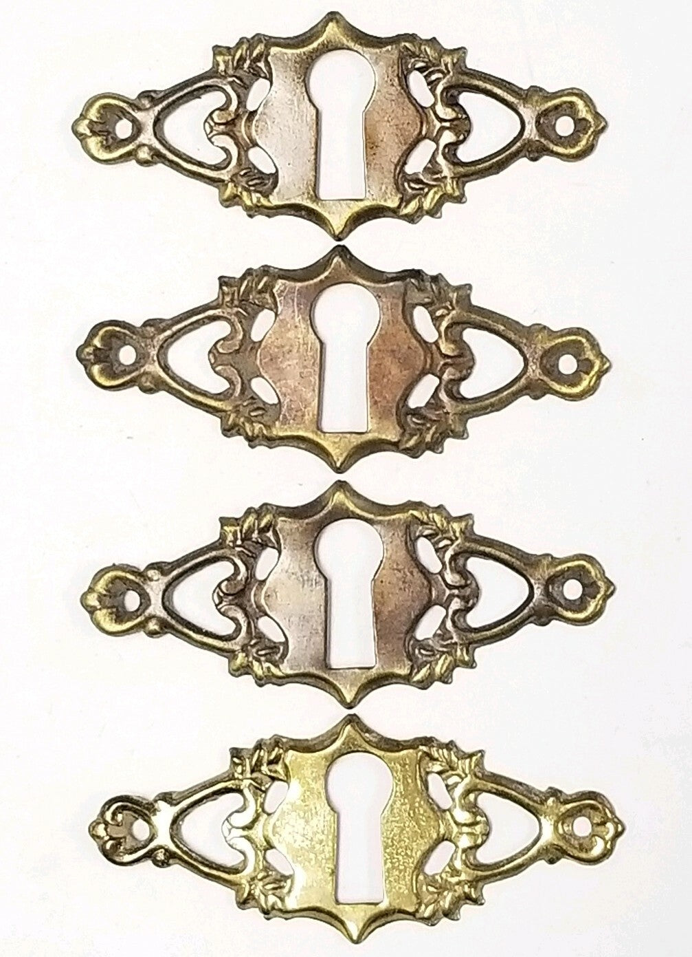 Antique Escutcheon Rosette Skeleton Key Hardware SINGLE ONLY