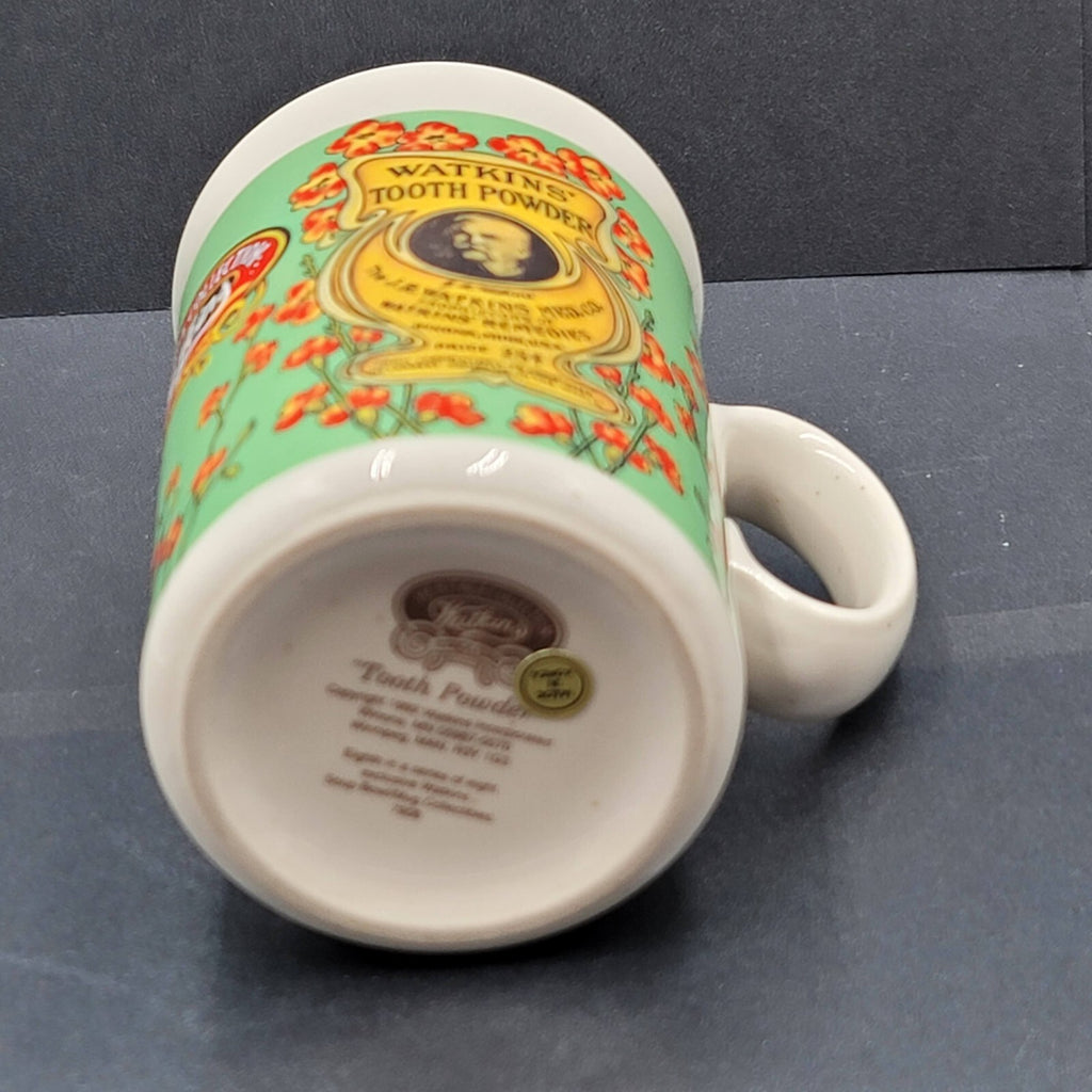 Watkins Tooth Powder Coffee Mug Heritage Collection 1992 Vintage Collectable
