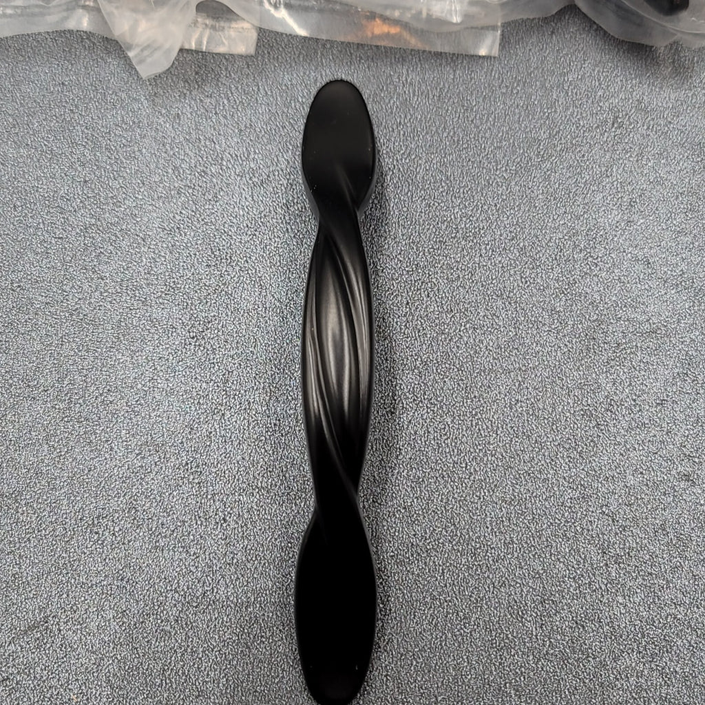 6 GlideRite Twist Cabinet Hardware Handle Pull Oil Rubbed Black 3" 87340-ORB-1