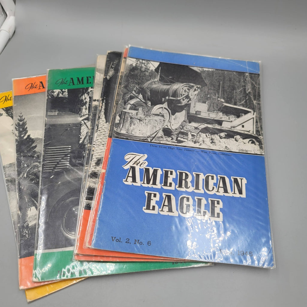 Lot of 20 The American Eagle Magazine 1944 1945 1946 1947