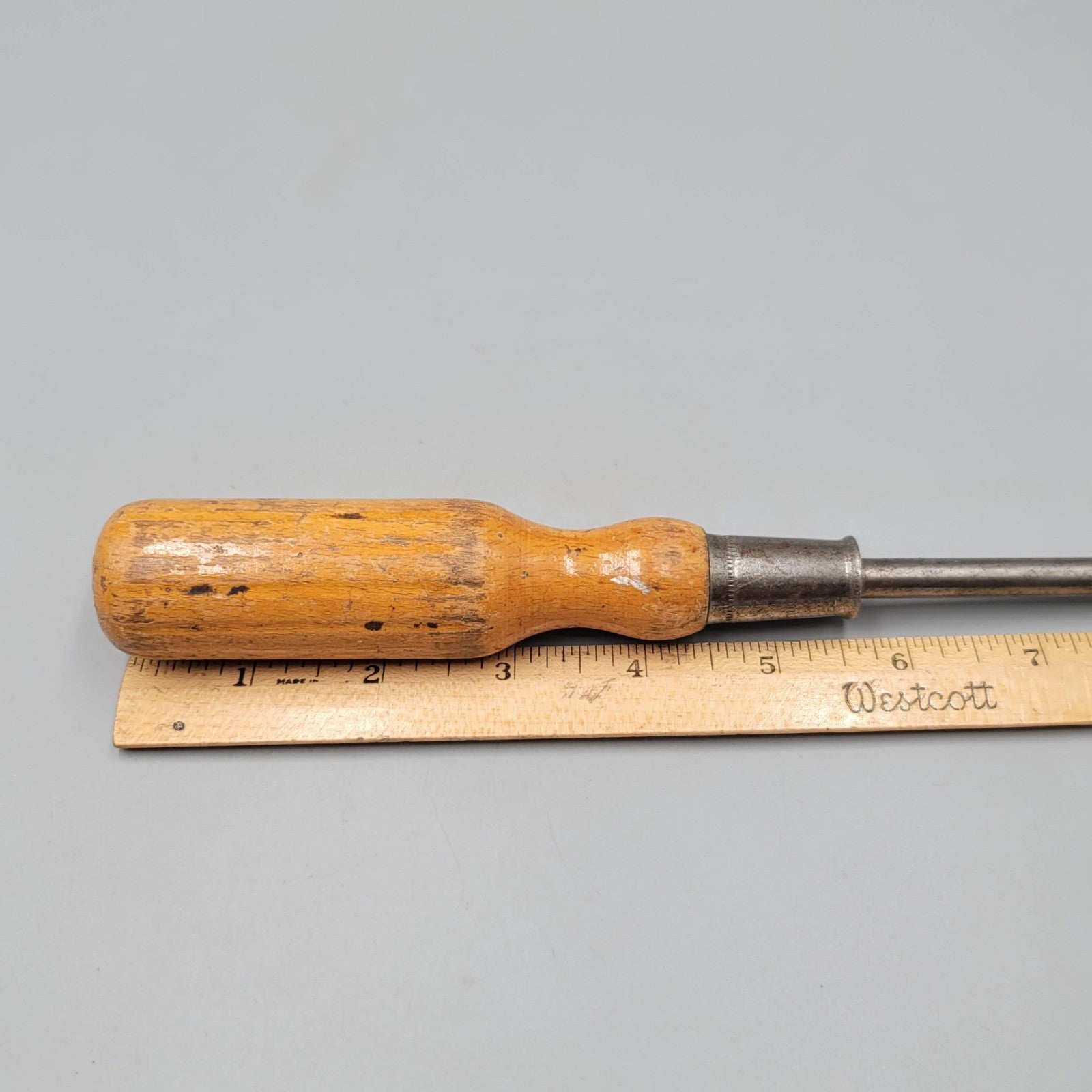 Vintage STANLEY 2703 Wood Handle PHILLIPS Screwdriver 11.5" Made in USA