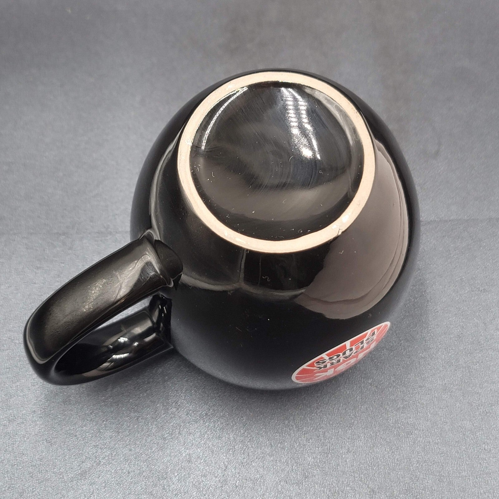NGK Spark Plugs Ceramic Coffee Mug Cup Black Red Logo