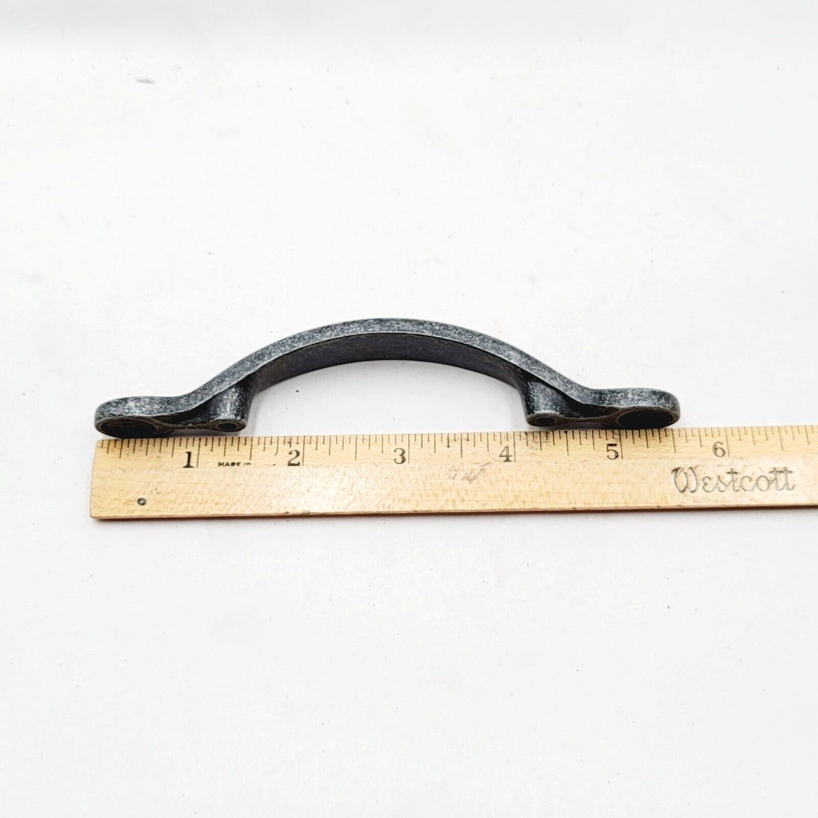 SINGLE Vintage Gray Drawer Handle Knob Pull Door Cupboard Dresser 3"